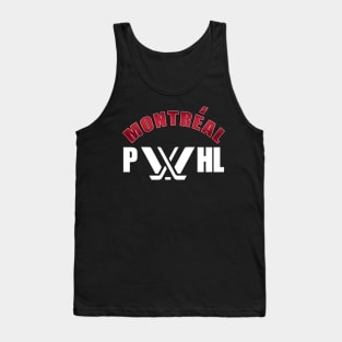 Montreal PWHL white color Tank Top